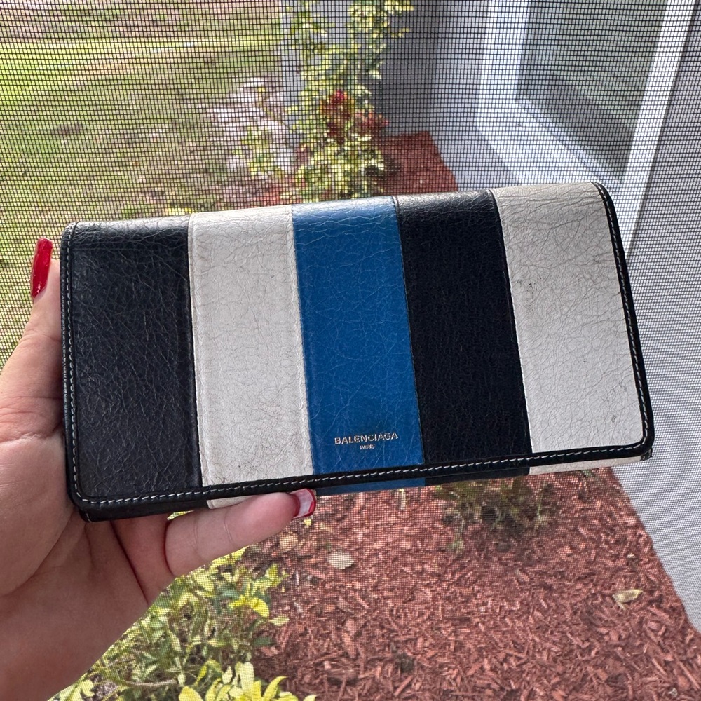 Balenciaga 2018 Bazaar Continental Wallet